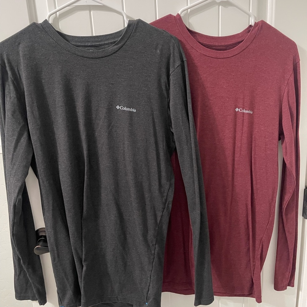 Columbia Charcoal Long Sleeve Shirt
